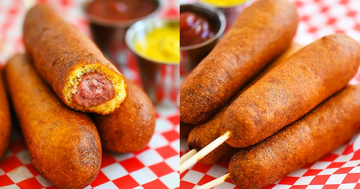 corn dog receita