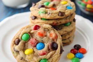 Receita de Cookie de M&M’s – Fácil