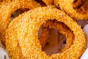 Receita de Onion Rings – Super Crocante