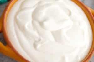 Receita de Creme azedo “sour cream”
