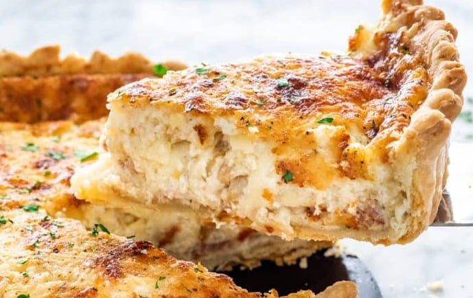 Receita de quiche Lorraine