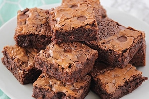 Receita de Brownie Americano