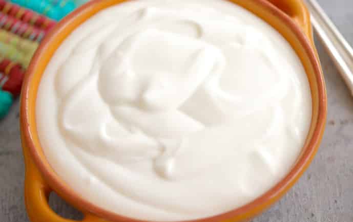 Receita de Creme azedo