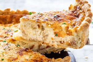 Receita de quiche Lorraine