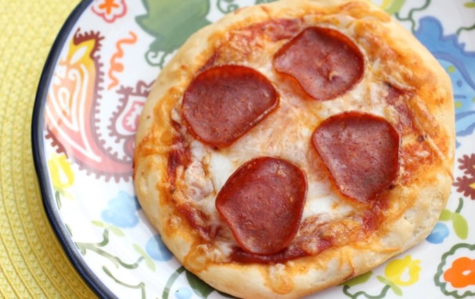 receita Mini pizza