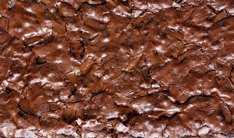casca Brownie de Chocolate