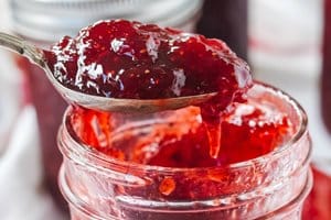 receita Geleia de Frutas Vermelhas