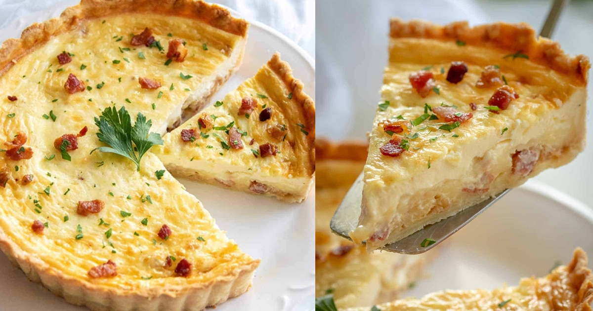 quiche Lorraine bacon