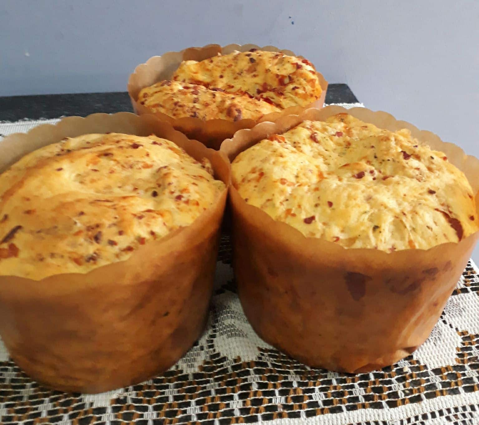 panetone de queijo