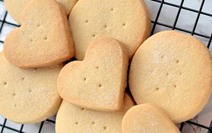 receita Biscoitos Amanteigados