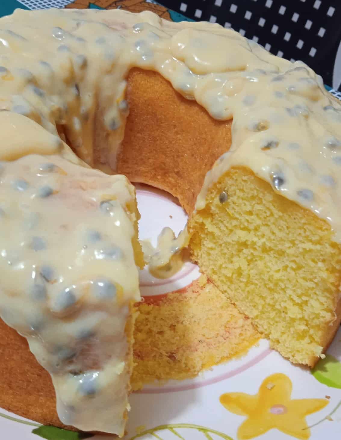 bolo de maracuja 