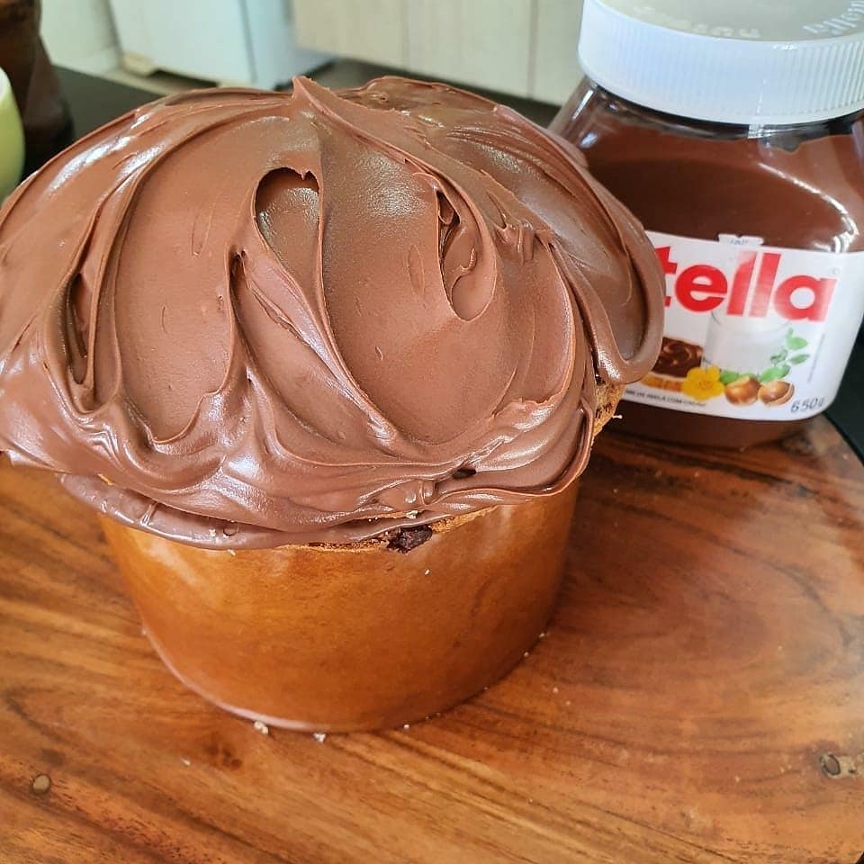 panetone nutella