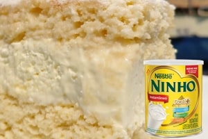 Bolo gelado de Leite Ninho – Receita