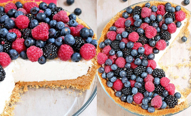 cheesecake frutas vermelhas