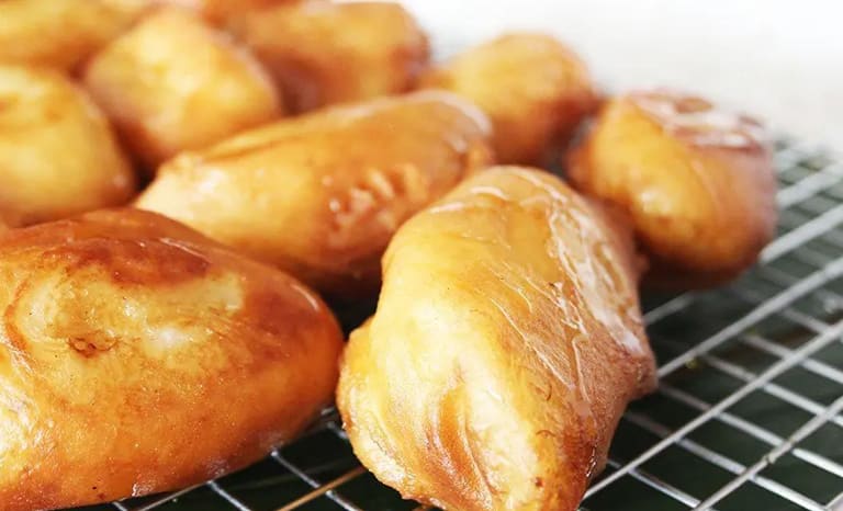 banana caramelizada 