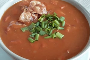 caldo feijao