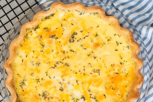 Quiche 4 queijos – Receita completa