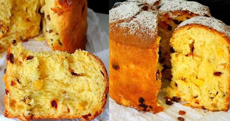 panetone de natal receita