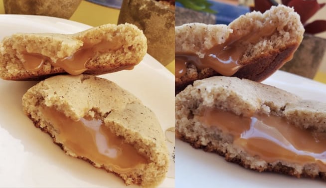 receita cookie churros 