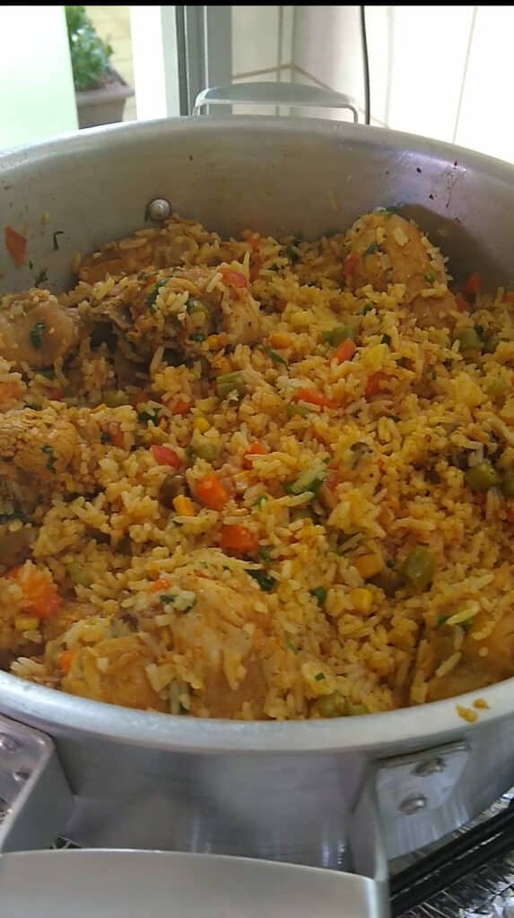 galinhada com arroz 