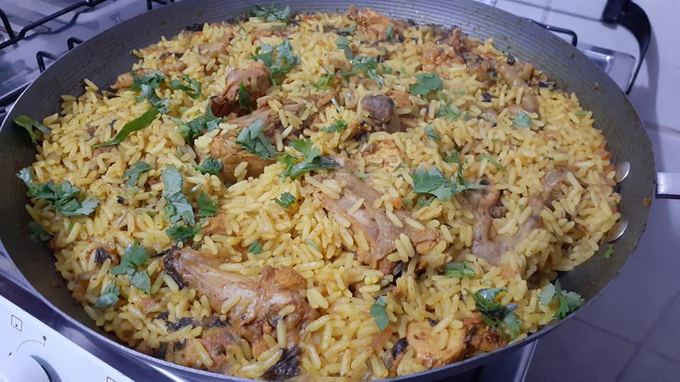 galinhada com arroz receita