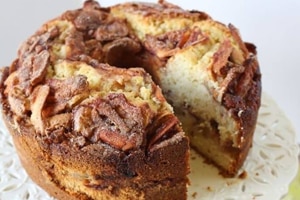 bolo maca e canela