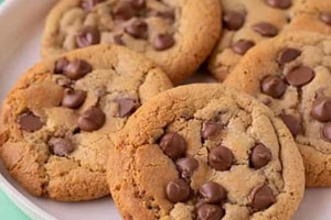 Cookie com gotas de chocolate – Receita Fácil