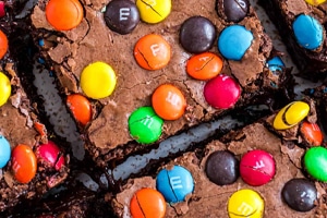 Receita Brownie de M&M’S