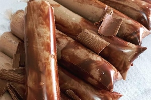 geladinho chocolate