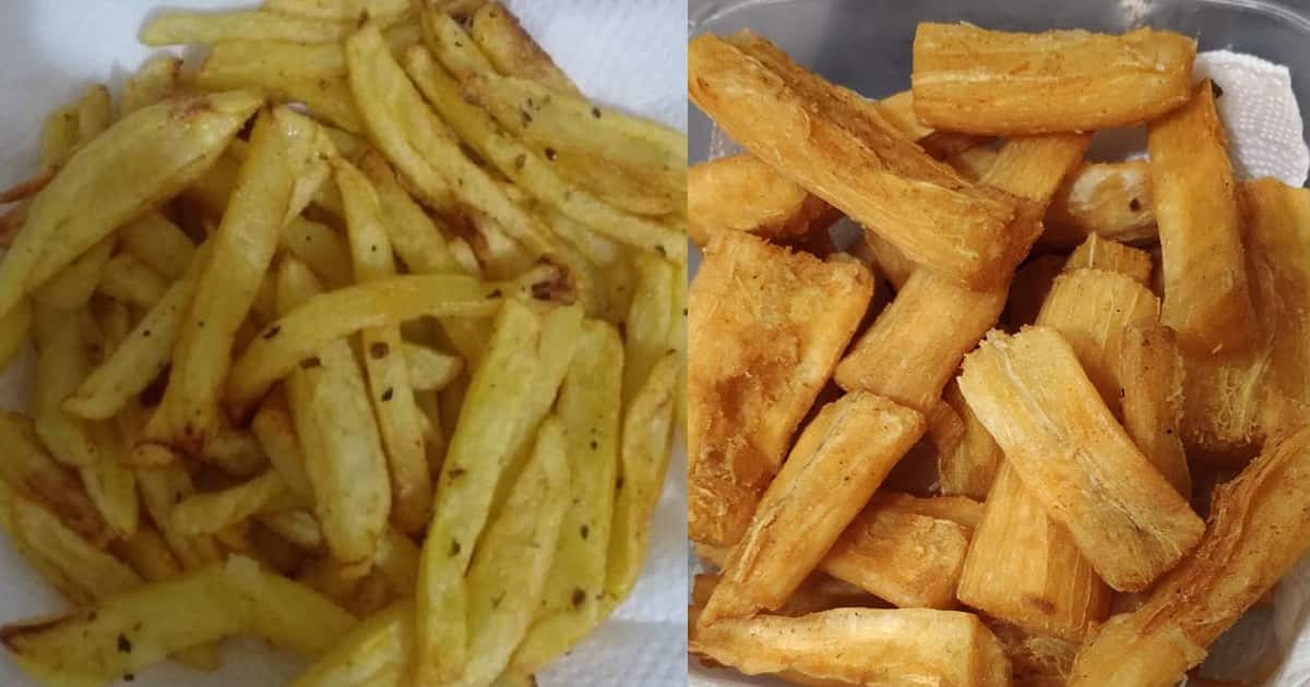 batata mandioca frita