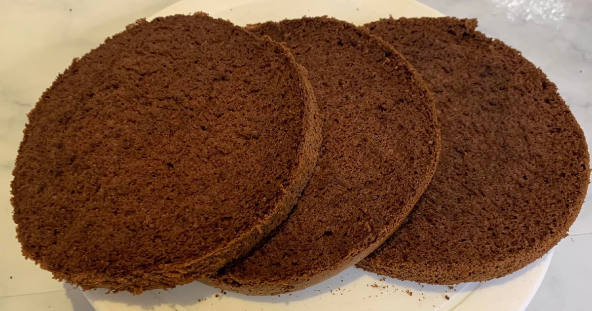 massa amanteigada chocolate