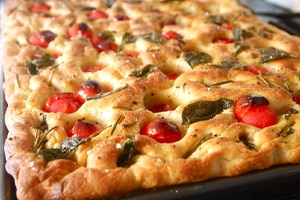 Receita de Focaccia Italiana