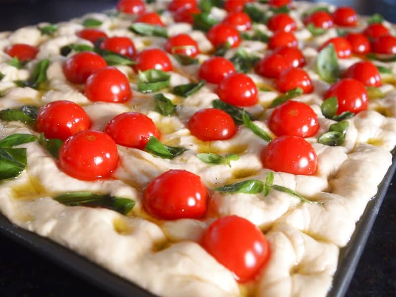 Receita de Focaccia Original