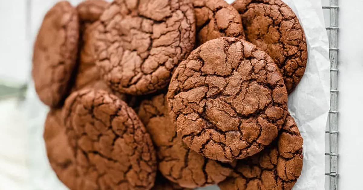 Cookie brownie Craquelado