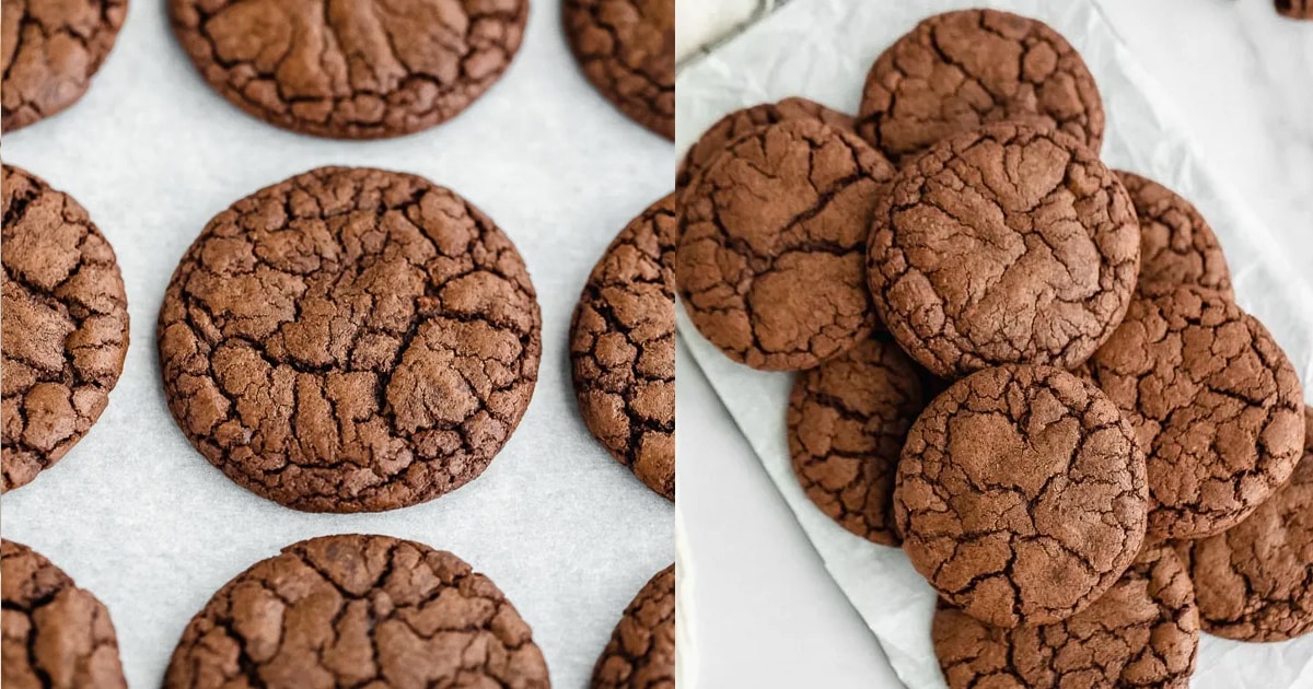 cookie brownie craquelado