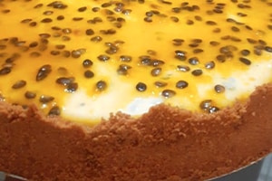 Torta Trufada de Maracujá