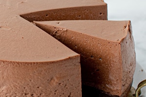 torta mousse chocolate
