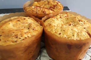 Panettone de queijo