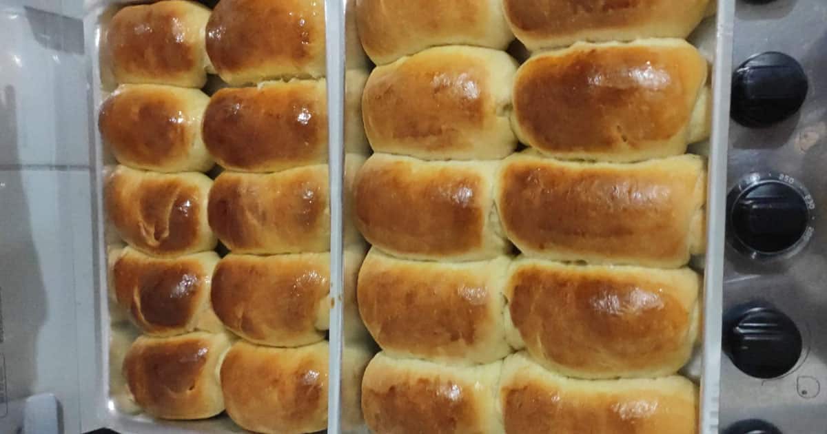 Receita de Pão Bisnaguinha