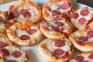 Pizza com Massa de Pastel