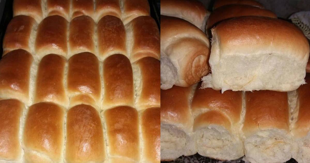 Receita de Pão Bisnaguinha