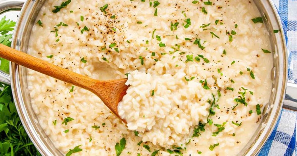 Receita de Risoto Básica