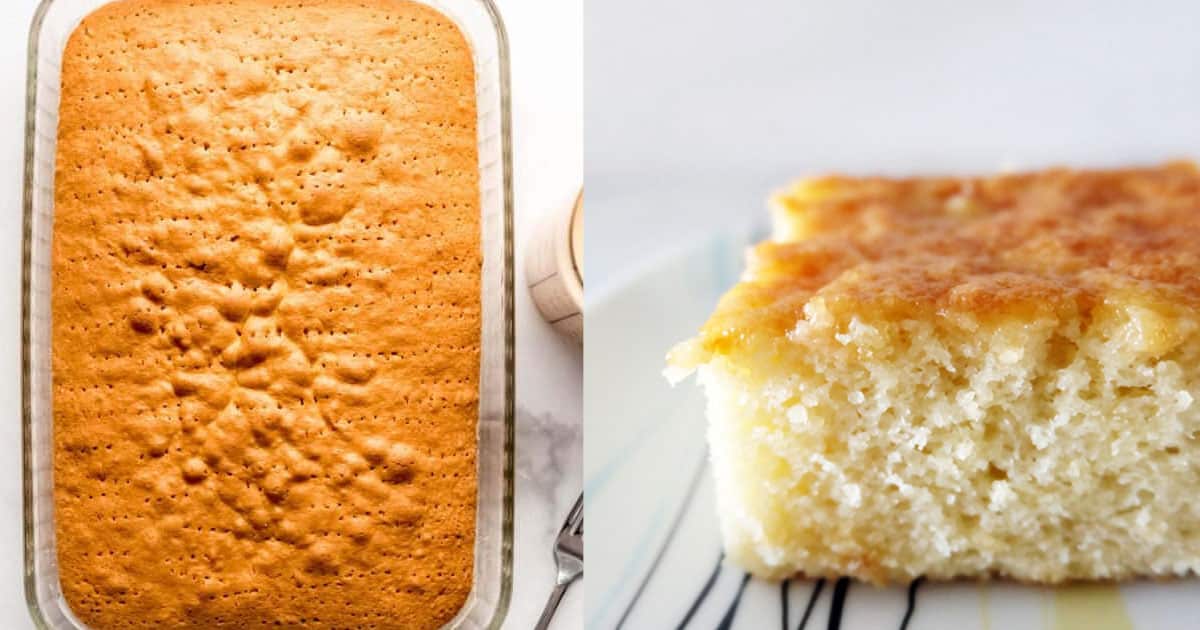 bolo de leite