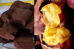 Brownie de Batata Doce