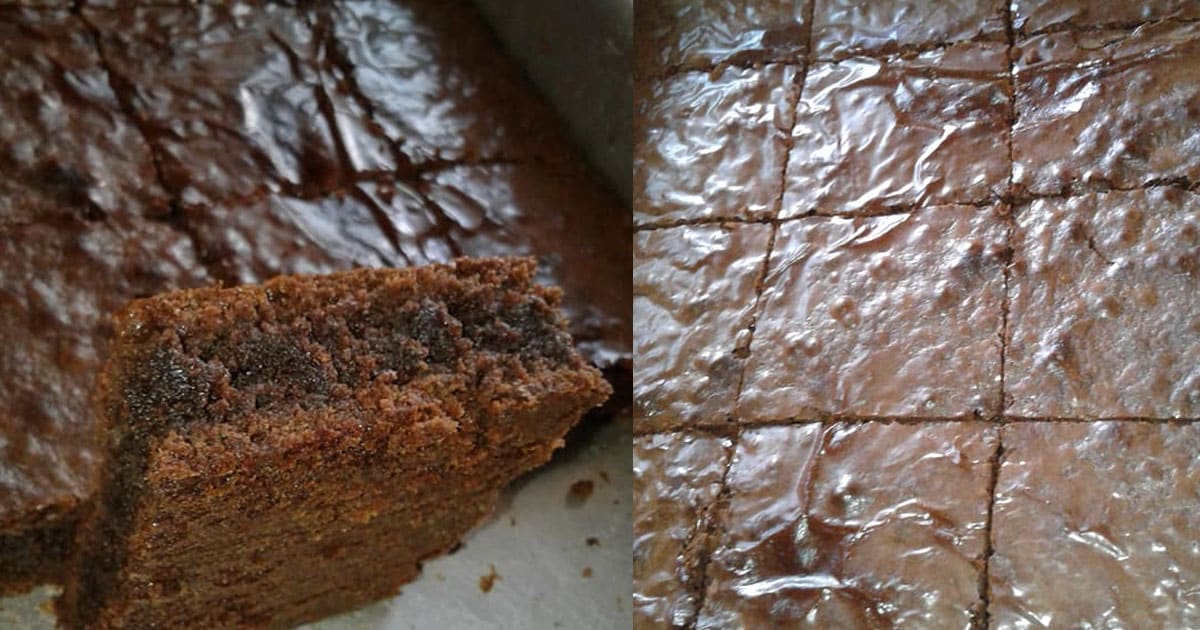 brownie batata doce 
