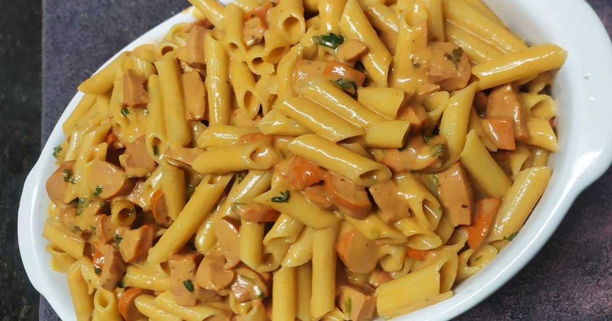 molho cremoso penne