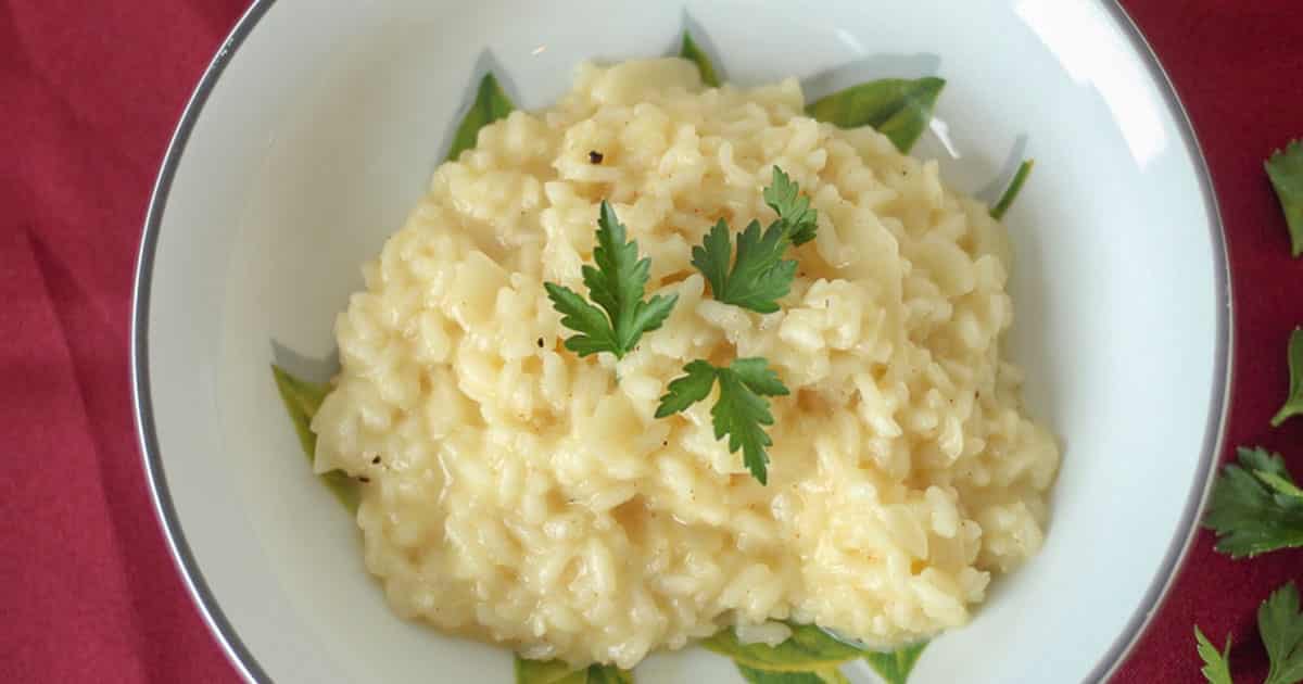 risoto simples