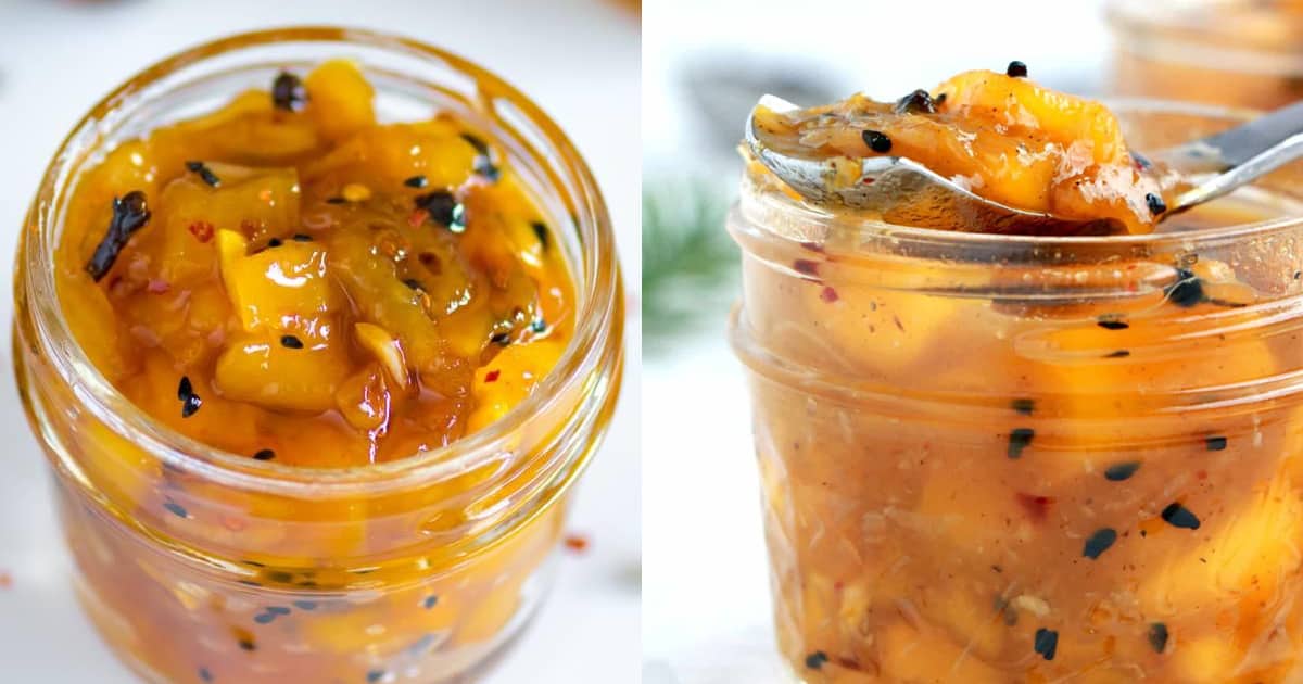 chutney manga receita 