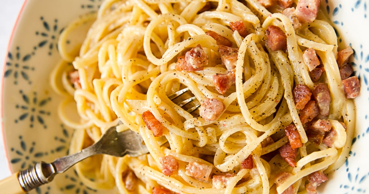 macarrao carbonara