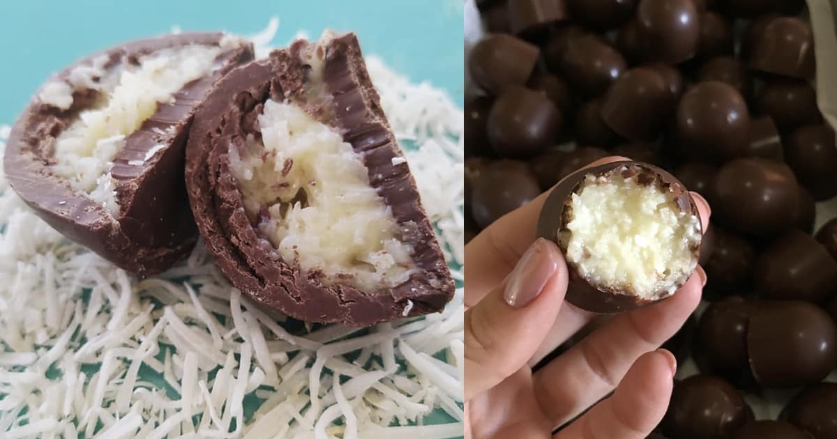 trufa de coco receita